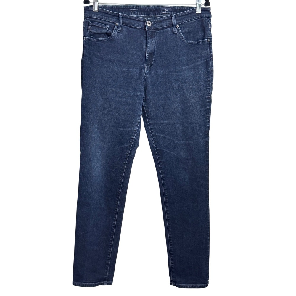 AG‎ The Prima Cigarette Leg Jeans Dark Wash Denim Women's Size 32R